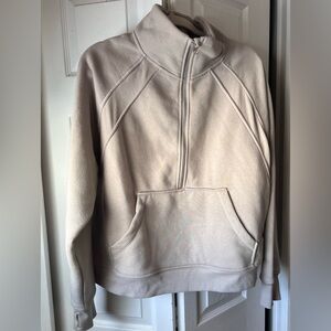 Danskin Cream Fleece Pullover -XL